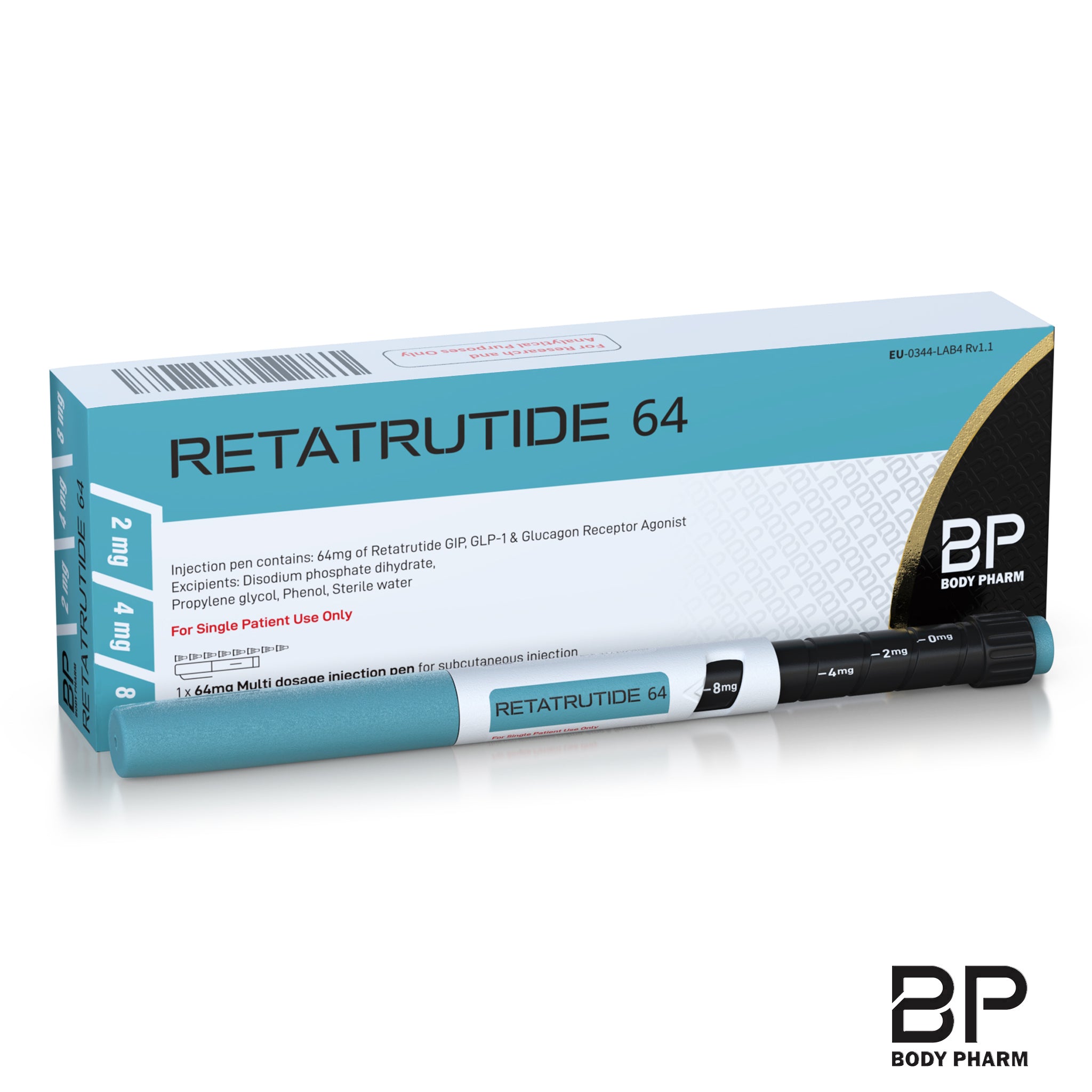 Retatrutide  - (Pen) 64mg (BodyPharm)